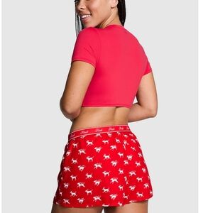 Lightweight Flannel Sleep Shorts